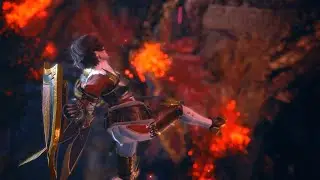 MH Rise Sunbreak - Fiorayne Attacking Gaismagorm Cutscene