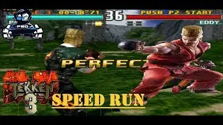 TEKKEN 3 PAUL PHOENIX Arcade mode speed run 10 Perfeact