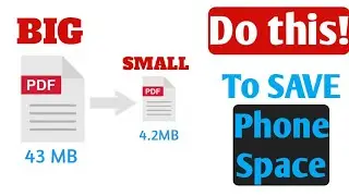 How to Compress PDF File Size | Reduce Size of PDF File