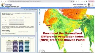 How to Download Normalized Difference Vegetation Index (NDVI) from Bhuvan Portal