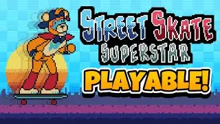 I made Street Skate Superstar from Five Nights at Freddy's: Security Breach into a PLAYABLE game!