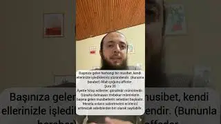 Yaşanan Sıkıntıların Sebepleri Ve Tedavisi