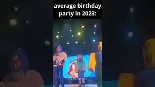 average birthday party in 2023: