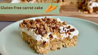 Gluten-free carrot cake//Морквяний пиріг без глютену