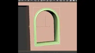 Создание интерьеров в 3DS MAX  Урок 10. Создание декоративной ниши в стене