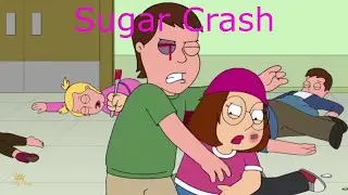 Chris & Meg Fight with Sugar Crash In The Background