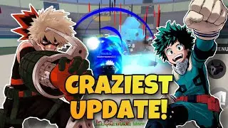 *CODE* NEW CRAZIEST UPDATE New Boss, PVP and More | My Hero Mania