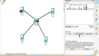 Working of a switch Using Cisco Packet Tracer