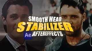 After effects smooth head stabilising tutorial in Malayalam!