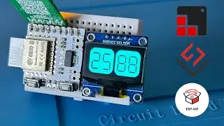 ESP32 OLED SSD1306 LVGL Embedded UI Design