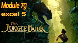 Excel 5 grade  Module 7g The Jungle book VIDEO. Книга джунглей