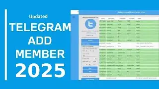 Telegram Add Member Software