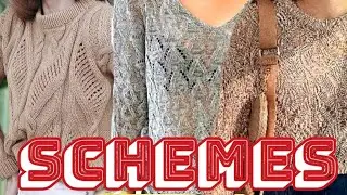ЛЮКС - СВИТЕРА СО СХЕМАМИ. ПО ВАШИМ ПРОСЬБАМ! LUXURY - SWEATERS WITH PATTERNS. AT YOUR REQUEST!