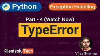 Python TypeErrors: A Guide for All Skill Levels - Python TypeError Exception Handling - Part 4