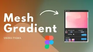 Figma tutorial - How to create Mesh Gradient in figma | UI/UX design tutorial