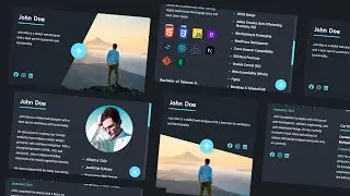 Let's Build This Incredible Mega Profile Card With HTML, CSS and JavaScript