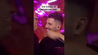 When #vindiesel appeared at #tomorrowland 😱 #electronicmusic #dimitrivegas #rave