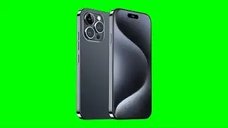 iphone Pro max 15 Black Green Screen