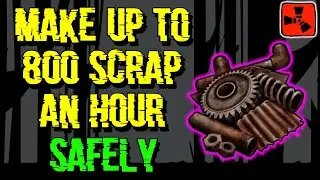 How to Make up to 800 Scrap an Hour ( Rust Solo Guide - Tips and Tricks 2021 )