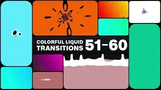 VideoHive Free | Colorful Liquid Transitions for After Effects