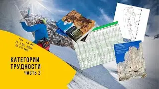 Категории трудности в альпинизме, скалолазании и ледолазании. Часть 2.