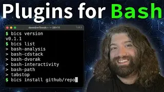 Managing Interactive Plugins with Bash - `bics` Bash Interactive Configuration System