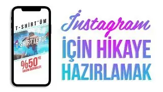 İNSTAGRAM İÇİN HİKAYE HAZIRLAMA - Photoshop Dersleri
