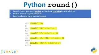 Python round() — A Helpful Interactive Guide
