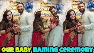 OUR BABY NAMING CEREMONY | VJ PAWAN SINGH