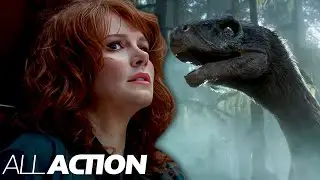 The Therizinosaurus Hunts Claire | Jurassic World: Dominion (2022) | All Action