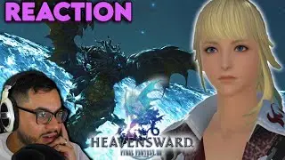 🌱 Sprout Reacts to the ENDING of Heavensward 3.56 | Omega vs Shinryu Reaction | Final Fantasy XIV