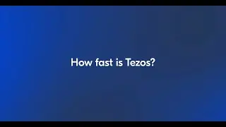 Dev Success | How Fast is Tezos?