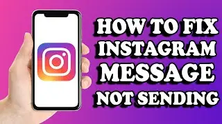 How to Fix instagram message not sending problem