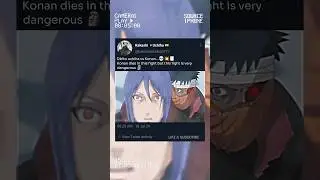 Obito Uchiha vs Konan Badass Fight 💥
