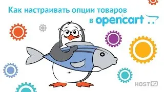 Как настраивать опции товаров в Opencart | HOSTiQ
