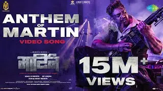 Anthem Of Martin (Hindi) | Dhruva Sarja, Vaibhavi S | AP Arjun | Mani Sharma | Prudhvi Chandra