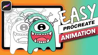 How to Animate in Procreate !! (EASIER than you think)