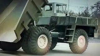 Забытый Советский гигант , который перевыполнял все планы | Карьерный самосвал БелАЗ-540