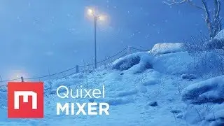 Realistic Snow in UE4 with Quixel Mixer