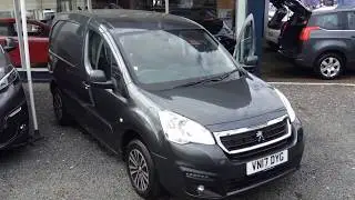 2017 Peugeot Partner 1.6BlueHDi (100) Professional L1 850 Panel Van VN17 DYG at St Peters Peugeot