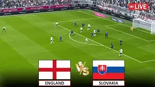 🔴LIVE : ENGLAND vs SLOVAKIA I I LIVE FOOTBALL MATCH I eFootball Pes 21 Gameplay