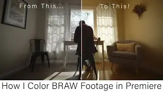 How I Color BRAW video footage in Adobe Premiere CC 2020