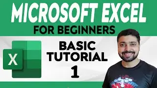 Microsoft Excel Tutorial for Beginners - FREE Online Excel Course | Excel Tutorial Part 1