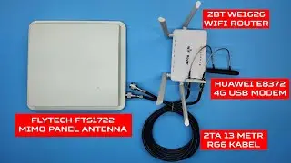 Eng ommabop 4G WIFI komplekt, simli internet kelmagan joylar uchun maxsus. 3G 4G usilitelli router