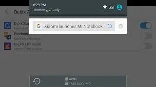 How to Disable Quick search bar UC Browser on Android