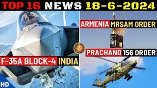 Indian Defence Updates : F-35A Block 4 for India,Armenia MRSAM Order,156 LCH Deal,Light Tank by 2027