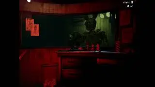 Gameplay FNAF 3 Springtrap Screamer