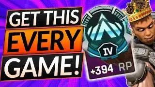 How I CARRY IN PLAT - 400 RP EVERY GAME (Educational Commentary) - Apex Legends Ranked Guide