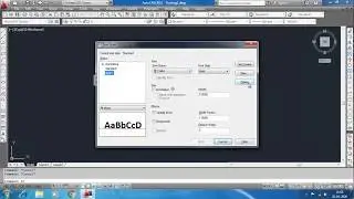 Create Text Style in AutoCAD