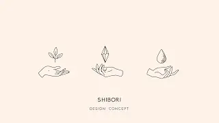SHIBORI - product design & brand concept for a skincare line